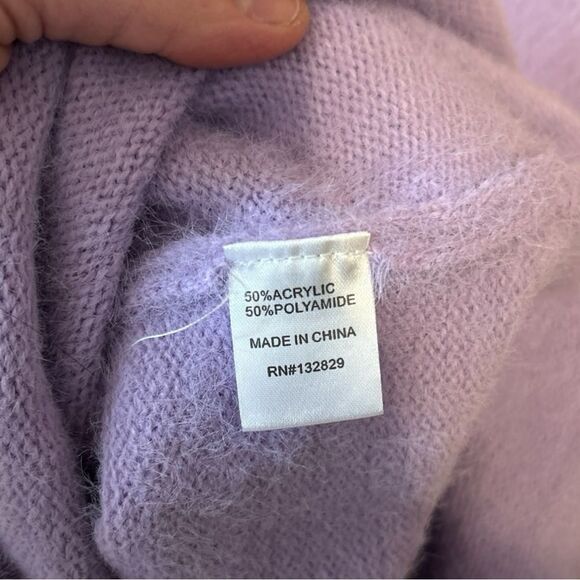 Superdown Lavender Christine One Shoulder Mini Dress, Size XS - Picture 5 of 8